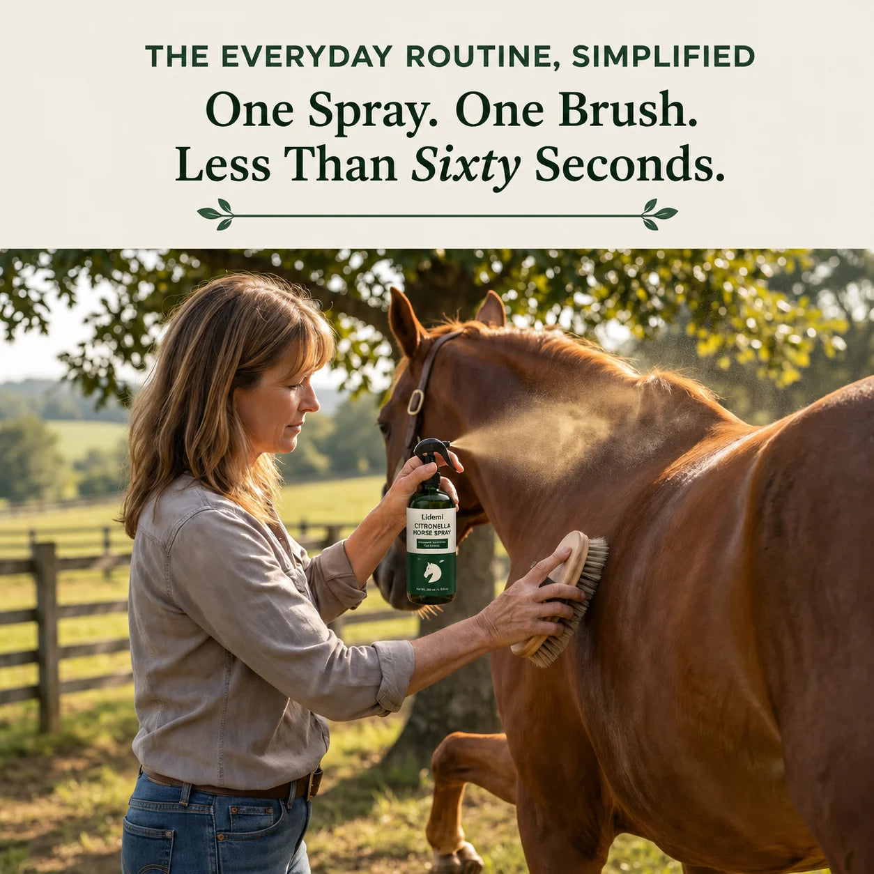 Lidemi Horse & Pony Bug Repellent Spray